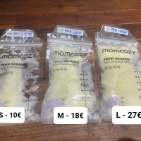 Leche materna congelada saludable - Packs S, M, L y XL - Bebé nacida en abril