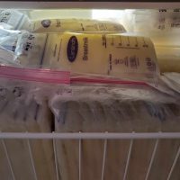 Frozen Breast Milk for sale from a healthy mom