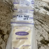 Clean Breastmilk- frozen and ongoing pumping