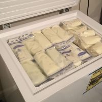 Overflowing freezer