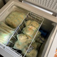 Milk is taking over my freezer!