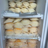 Breast milk in 250ml bags