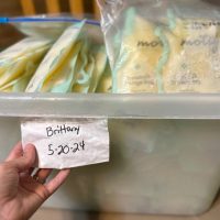 Surrogate mother with a healthy supply of breastmilk.
