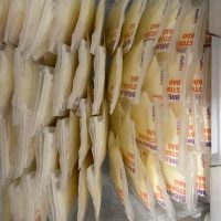 Selling breastmilk mostly frozen