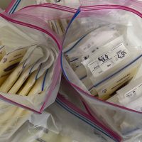 Infant Death Selling Frozen Milk