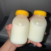 Healthy mama selling breastmilk.