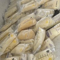 Young mom with 1m old- healthy diet, oversupply- over 100 6-12oz bags of frozen milk