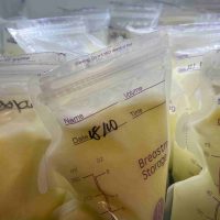 Organic & high protein diet, dairy free diet, non smoker, oversupply of breast milk available